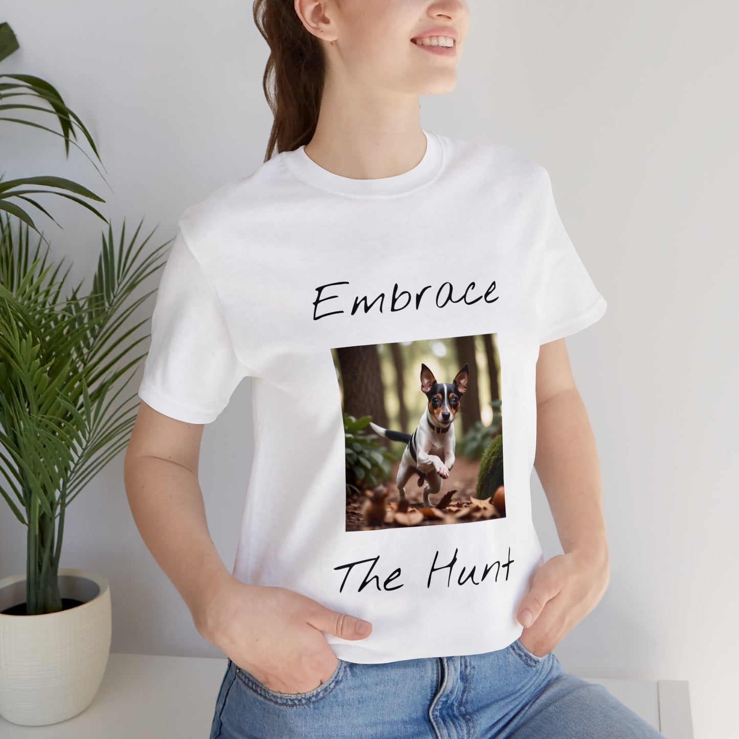 Embrace the Hunt Unisex Jersey Short Sleeve Tee