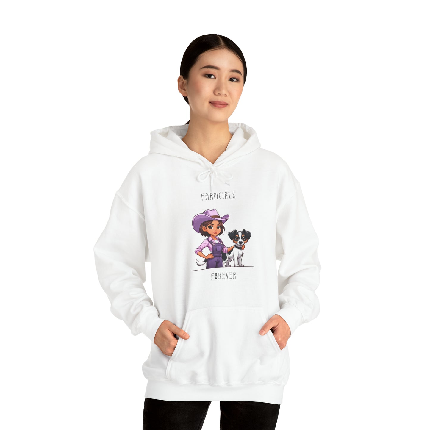 FarmGirl Forever Unisex Heavy Blend™ Hooded Sweatshirt